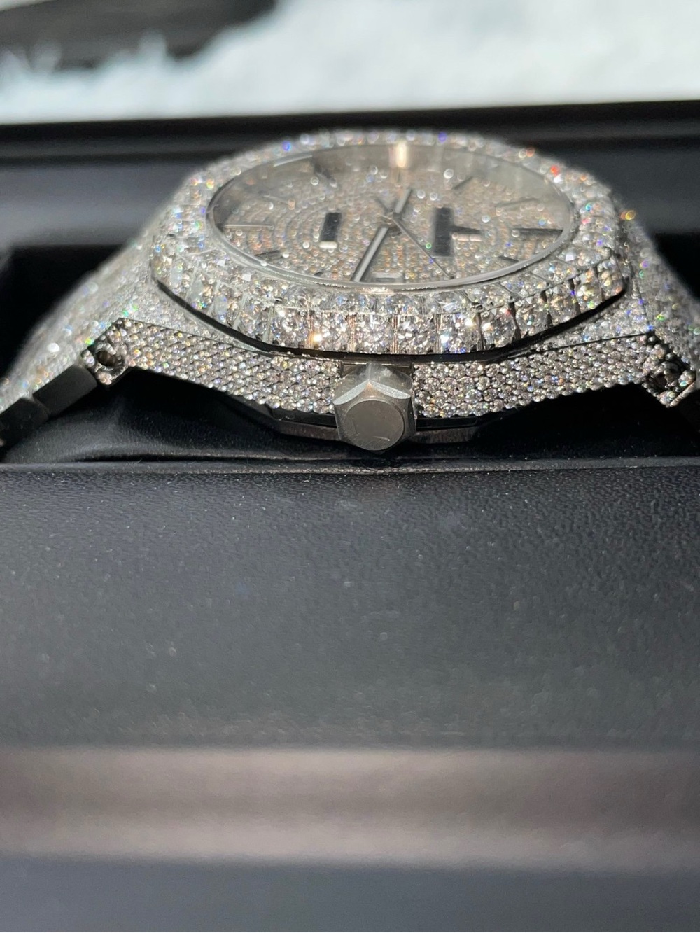 VVS Moissanite HipHop Watch